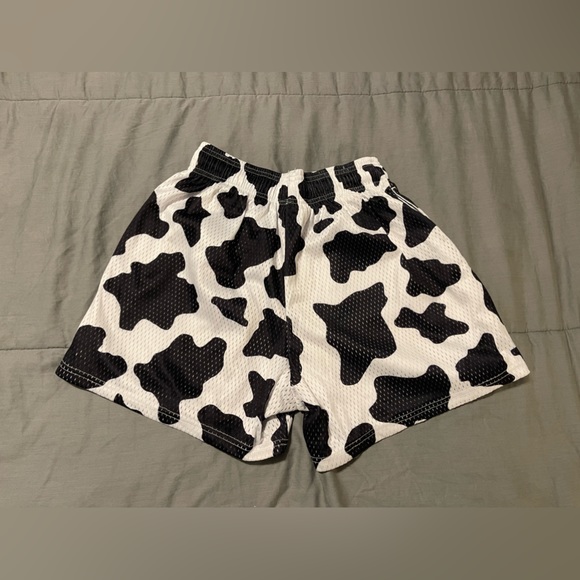 Inaka Cow Print Shorts - Picture 2 of 2